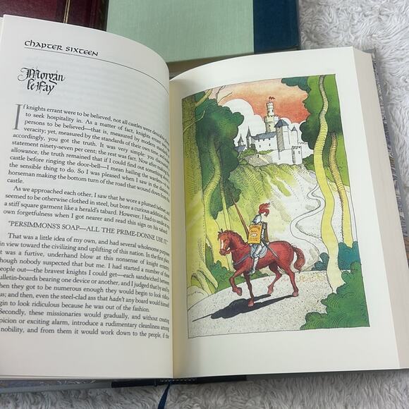 Lot of 3 Readers Digest Edition vtg books - Twain, Verne, Day HC GOOD - Picture 5 of 12